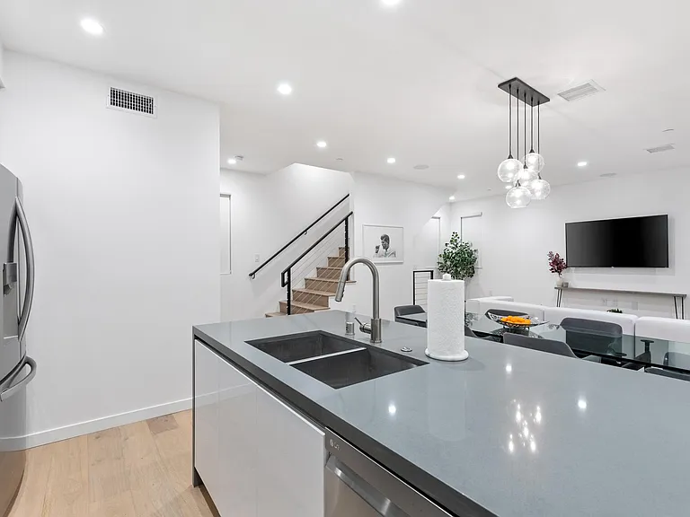Main level view from Kitchen Space
