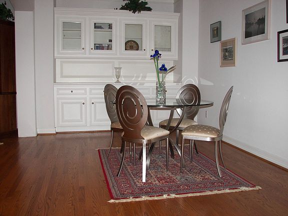 Dinning room with built in China cabinet