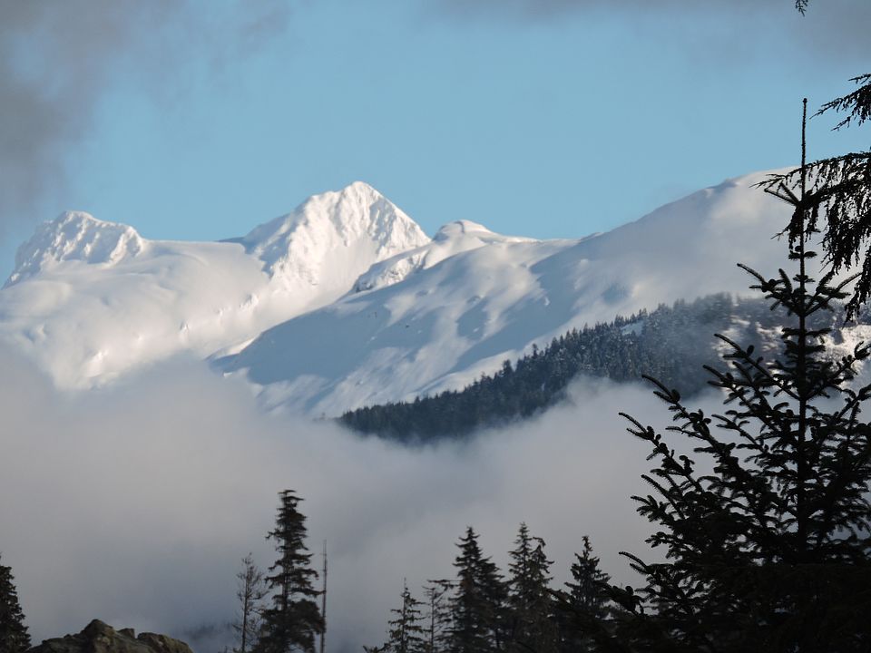 View of mountains out window