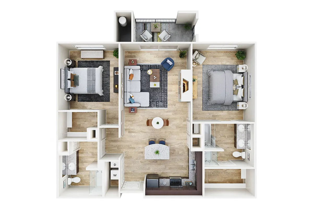 Floor plan B2