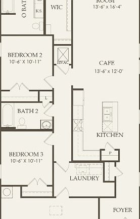 First Floor 3 br 2 ba