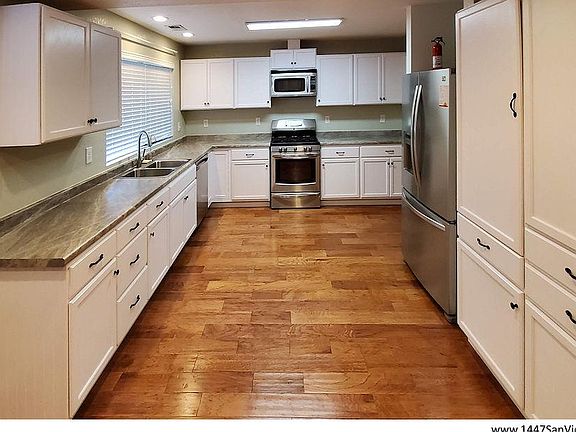 New lighting installed in kitchen.