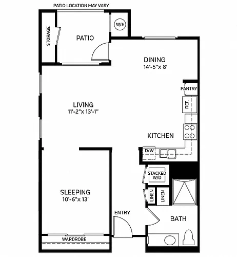 Floor plan Anacapa