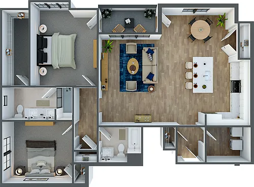 Floor plan Manor E