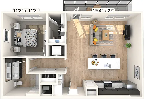 Floor plan A4