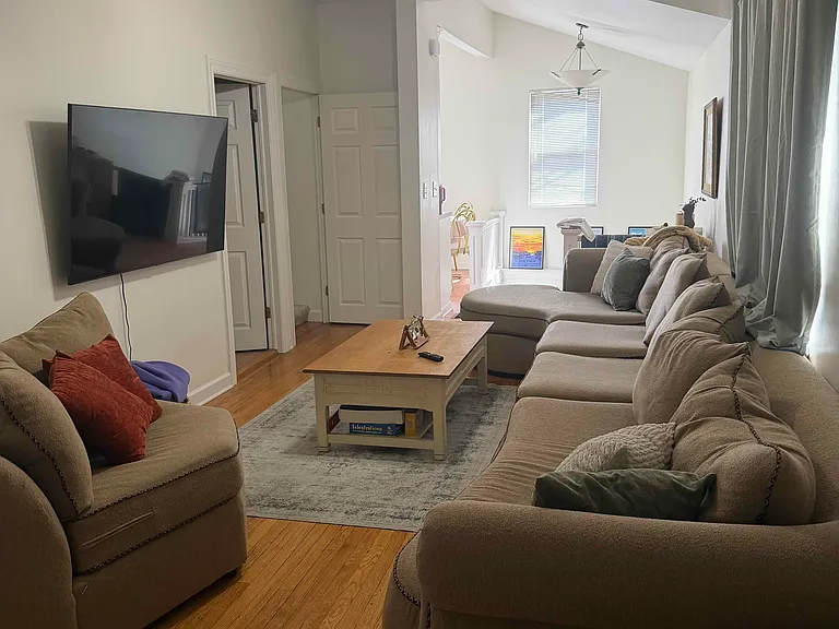 sizable living room
