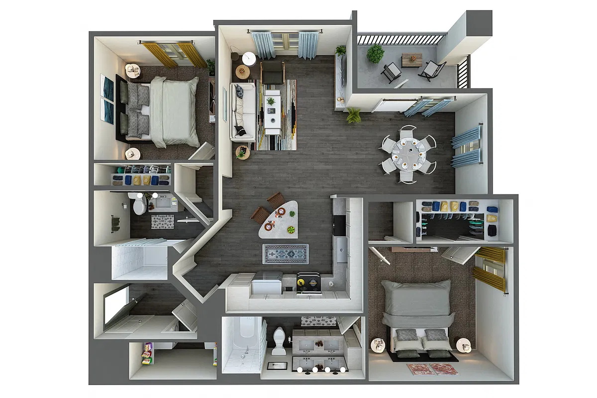 Floor plan B2