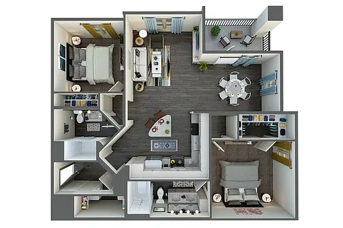 Floor plan B2