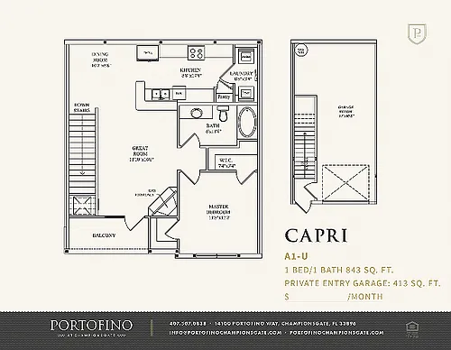 Floor plan Capri