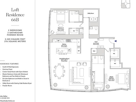 2nd image of 15 Hudson Yards #66B