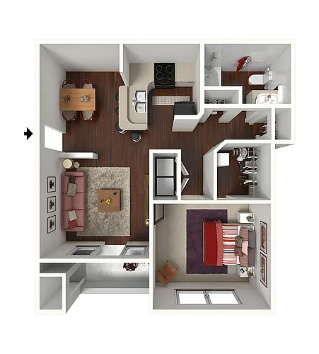 Floor plan Holly Sunroom