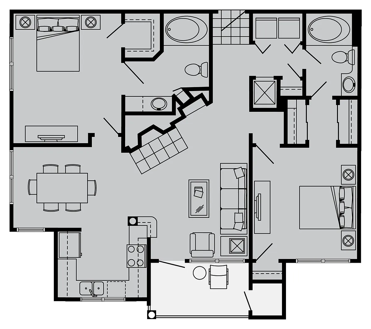 Floor plan E