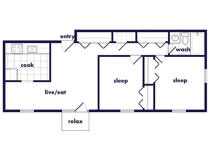 Floor plan B2