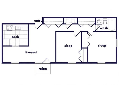 Floor plan B2