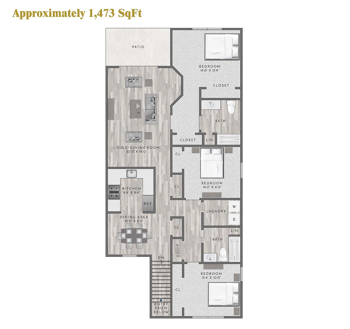 Floor plan C4