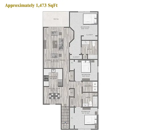 Floor plan C4