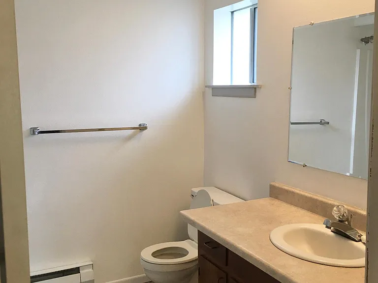Main bathroom on lower floor.