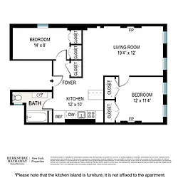 Rented by Berkshire Hathaway HomeServices New York Properties