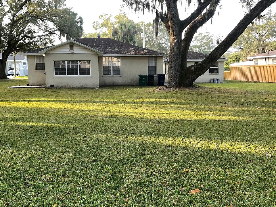 View of yard and north side of house