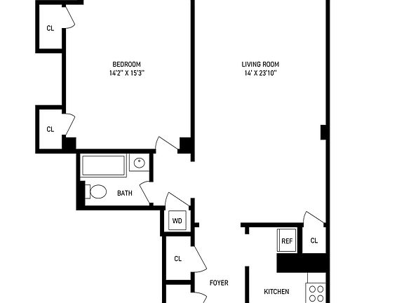 2nd image of 530 Park Ave APT 17J