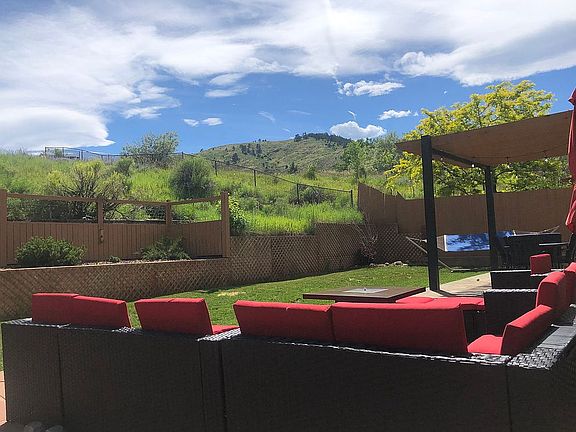 Amazing patio mountain view