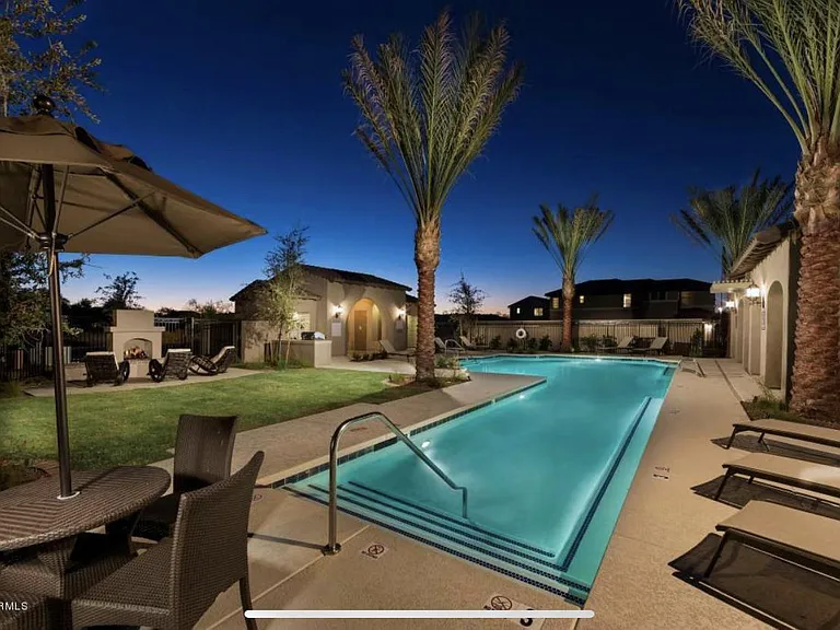 Pool yard