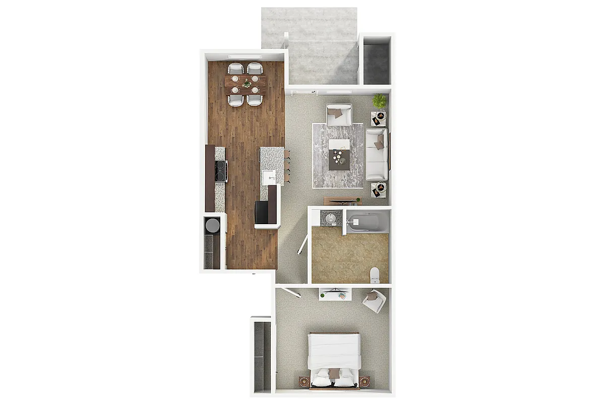Floor plan Gilkey