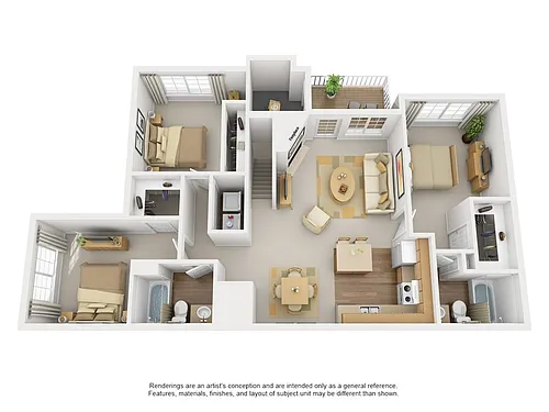 Floor plan Trinity 1