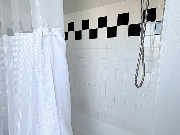 Full bath shower and tub