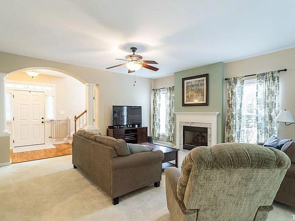 Living Room, Fireplace