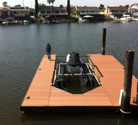 500+sf Composite Dock