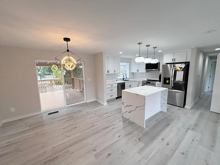 kitchen + dinning area
