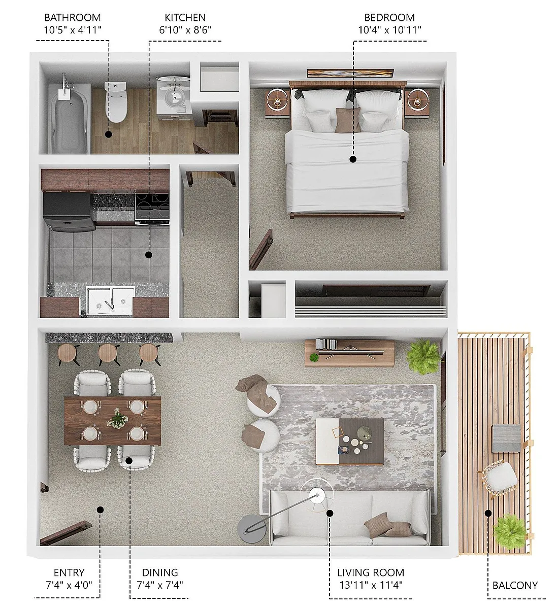 Floor plan A1
