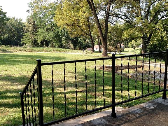 front yard from porch