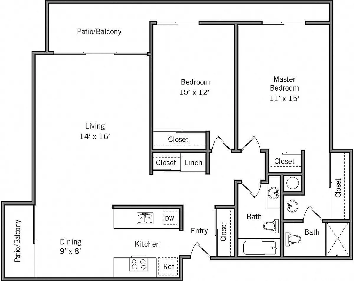 Floor plan 2H