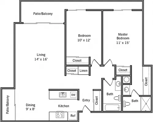Floor plan 2H