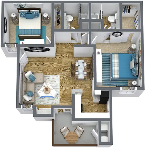 Floor plan B2