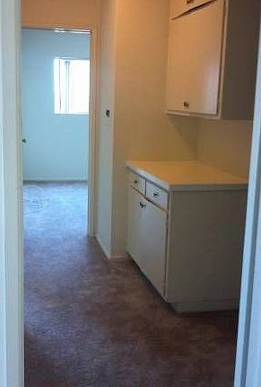 Long Hall with cabinets