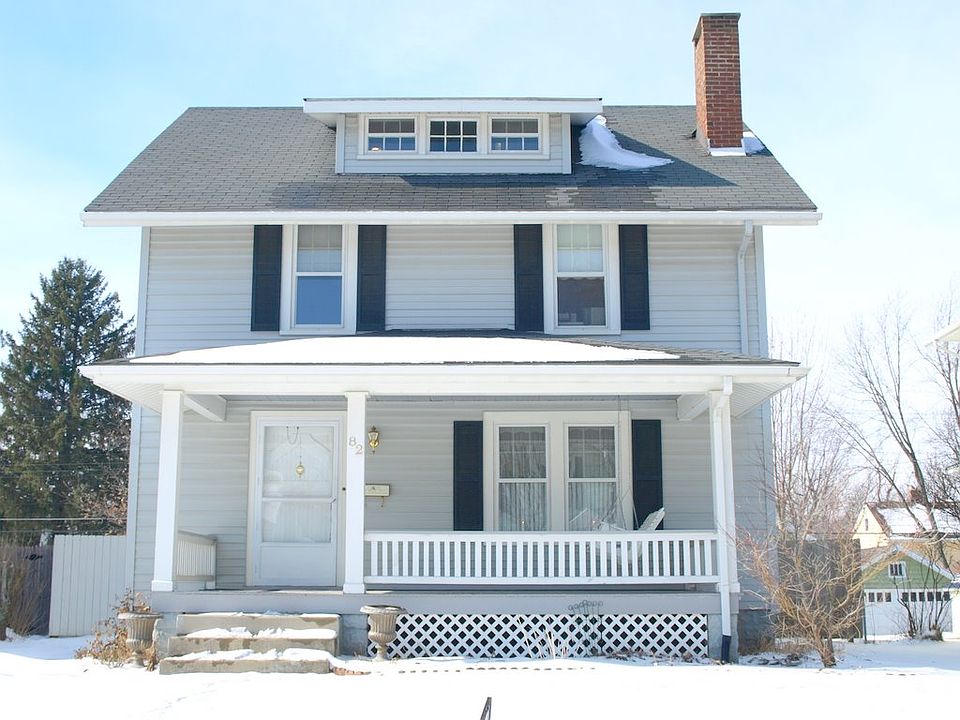 Front porch with swing