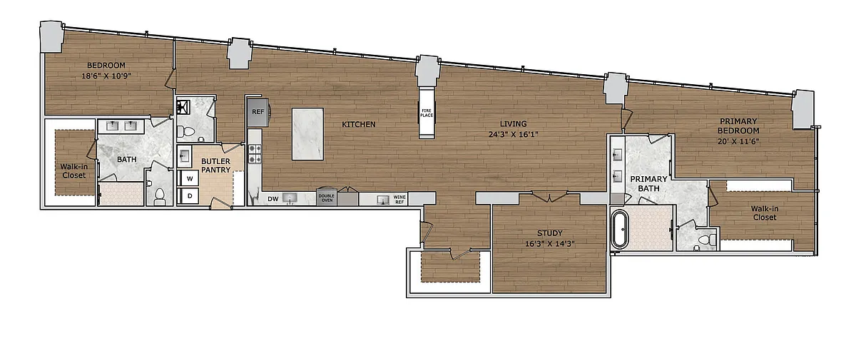 Floor plan PH3