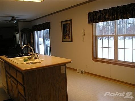 kitchen with island