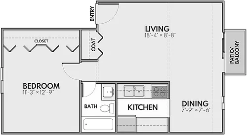 Floor plan The Sonoma