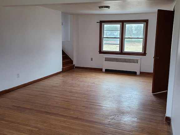 The family room looking into the backyard