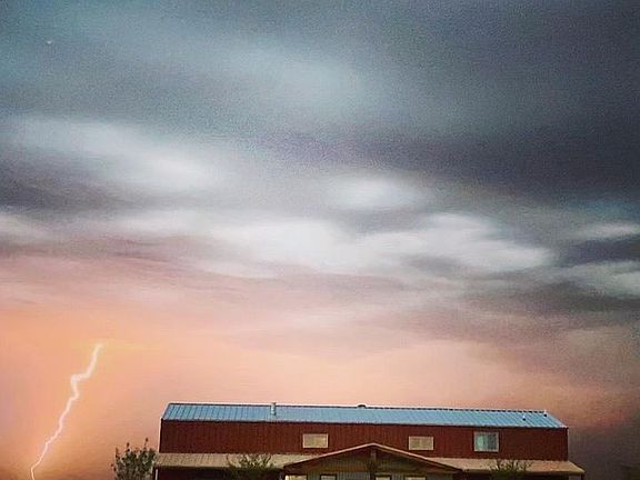 Summer lighting storm 