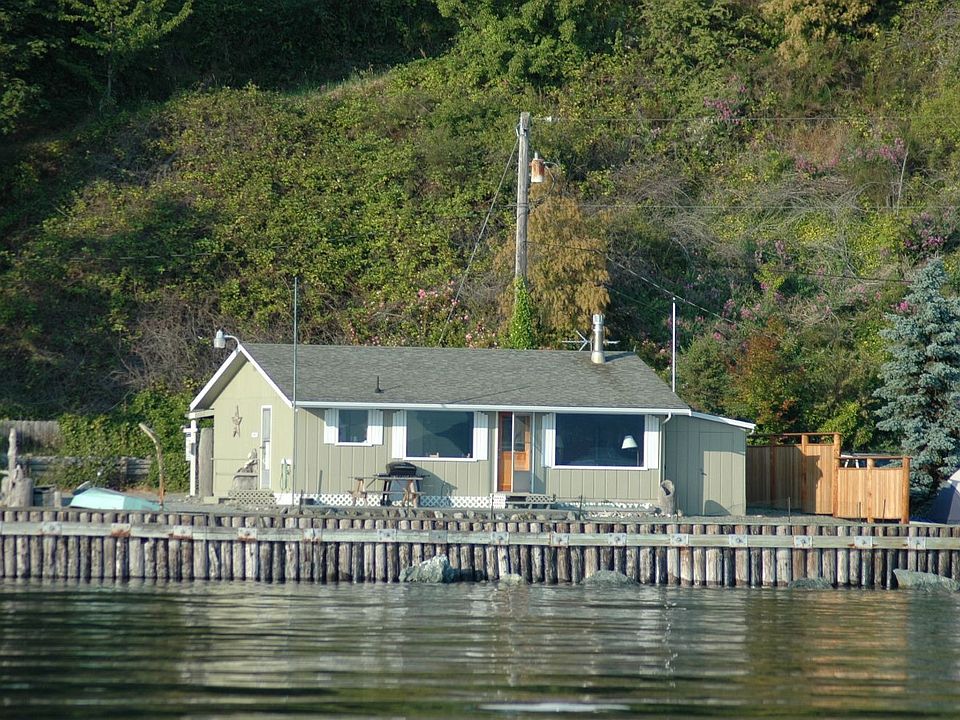 Taken at high tide, from the water