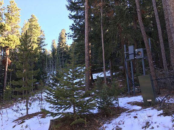 Electric meter and driveway