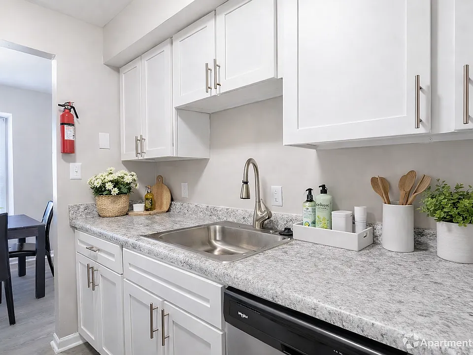 Modern kitchen with neutral tones