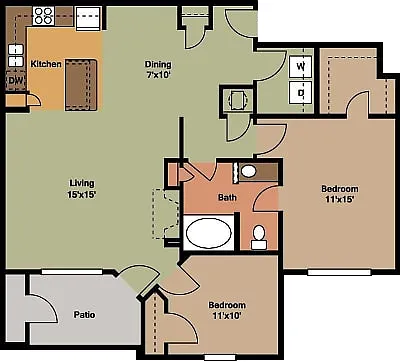 Floor plan Madison