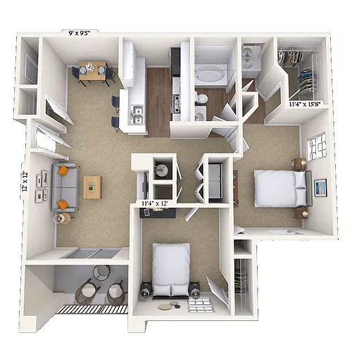 Floor plan The Bamford