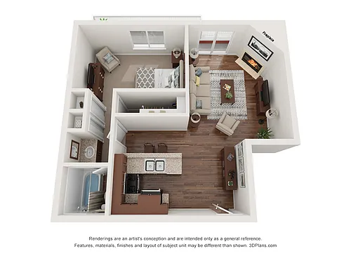 Floor plan mm1x1m